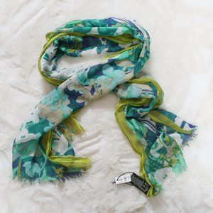 Eddie Bauer Floral Scarf - NWT